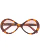 الصورة 1 من Chloé Eyewear نظارة شمسية بتأثير صدف السلحفاة