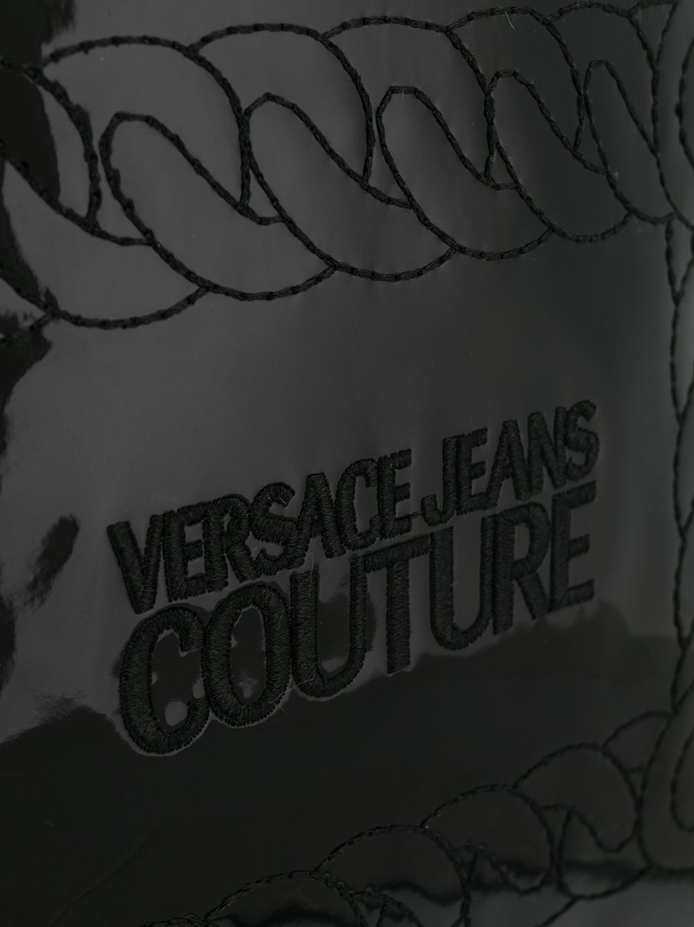 фото Versace Jeans Couture рюкзак с вышитым логотипом