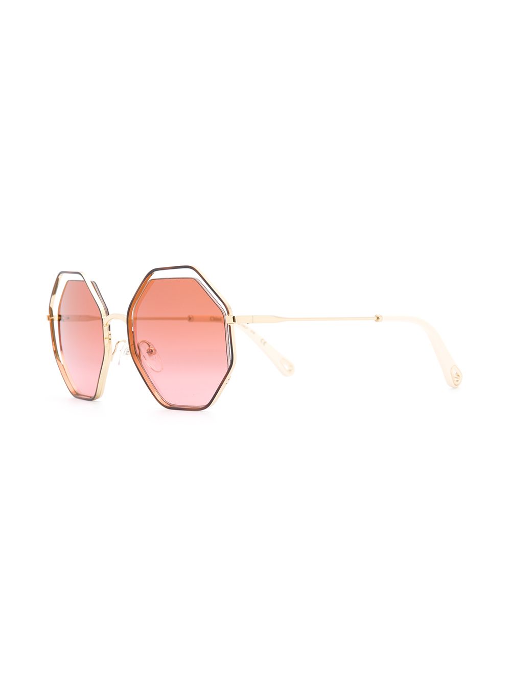 фото Chloé eyewear солнцезащитные очки poppy