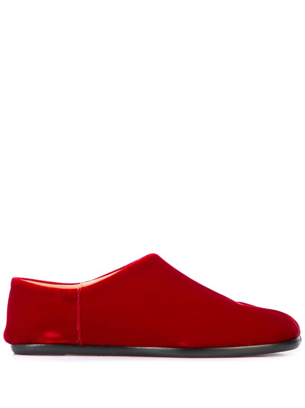 margiela tabi red