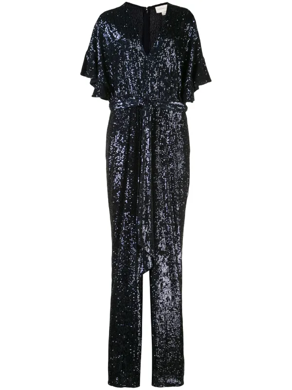 sequin embellished jumpsuit
