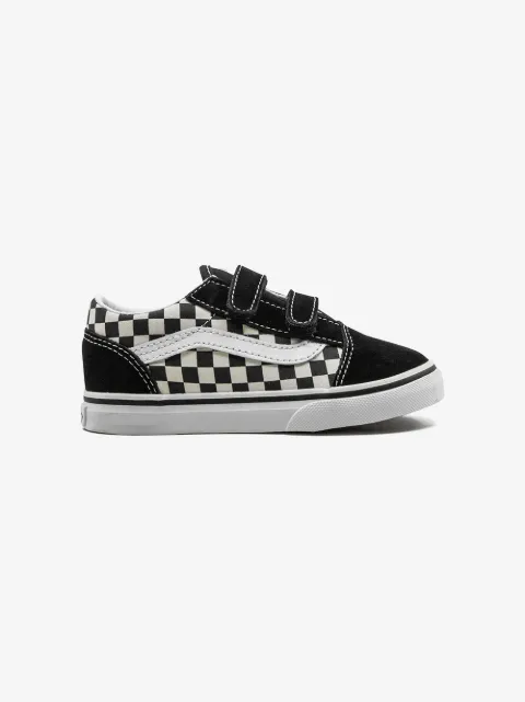 Vans Kids кроссовки Old Skool V Primary в клетку