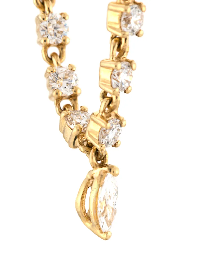 Anita Ko 18kt Yellow Gold Sienna Diamond Huggies In Gold
