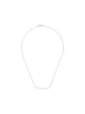 Anita Ko 18kt white gold graduated diamond necklace - Silver
