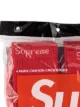 Image 2 of Supreme logo embroidered socks