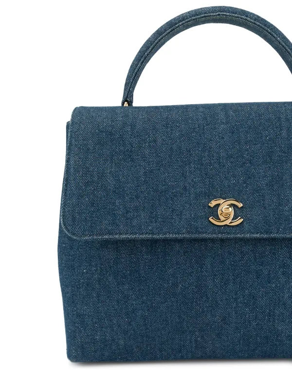Chanel Pre-Owned Borsa a Mano Con Chiusura a Girello CC - Farfetch