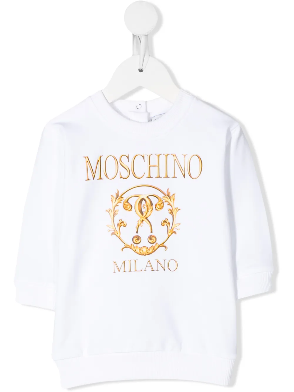 фото Moschino kids топ с логотипом