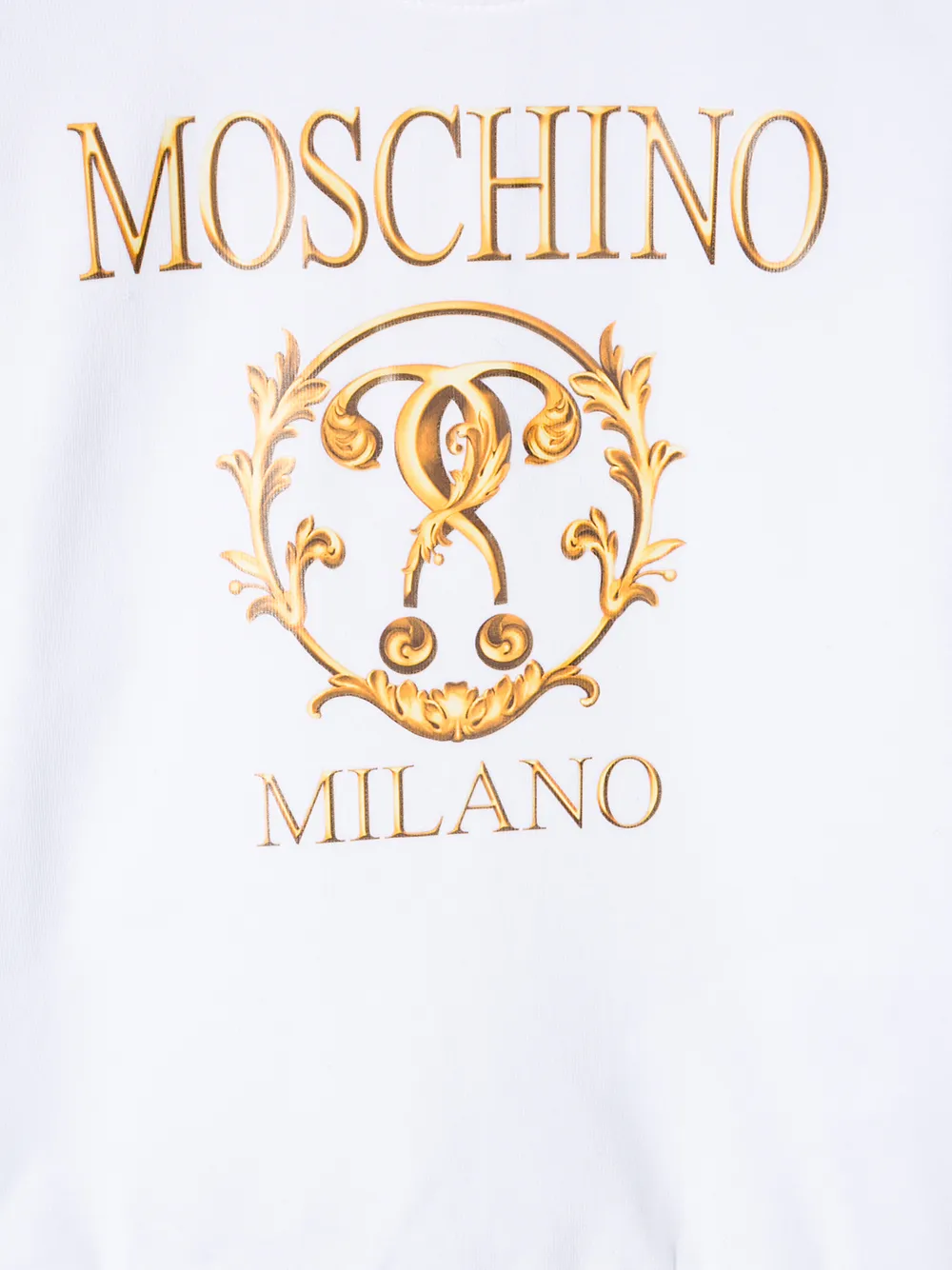фото Moschino kids топ с логотипом