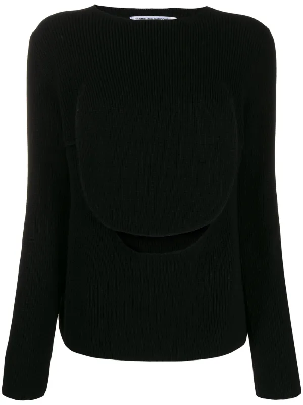 comme des garcons wool sweater