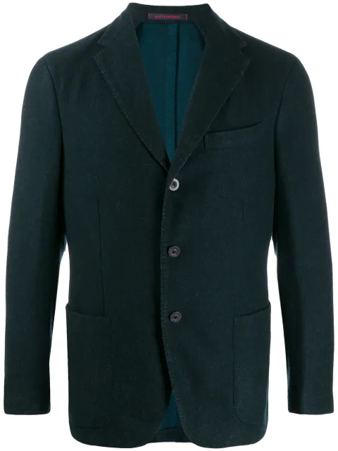 The Gigi single-breasted textured blazer