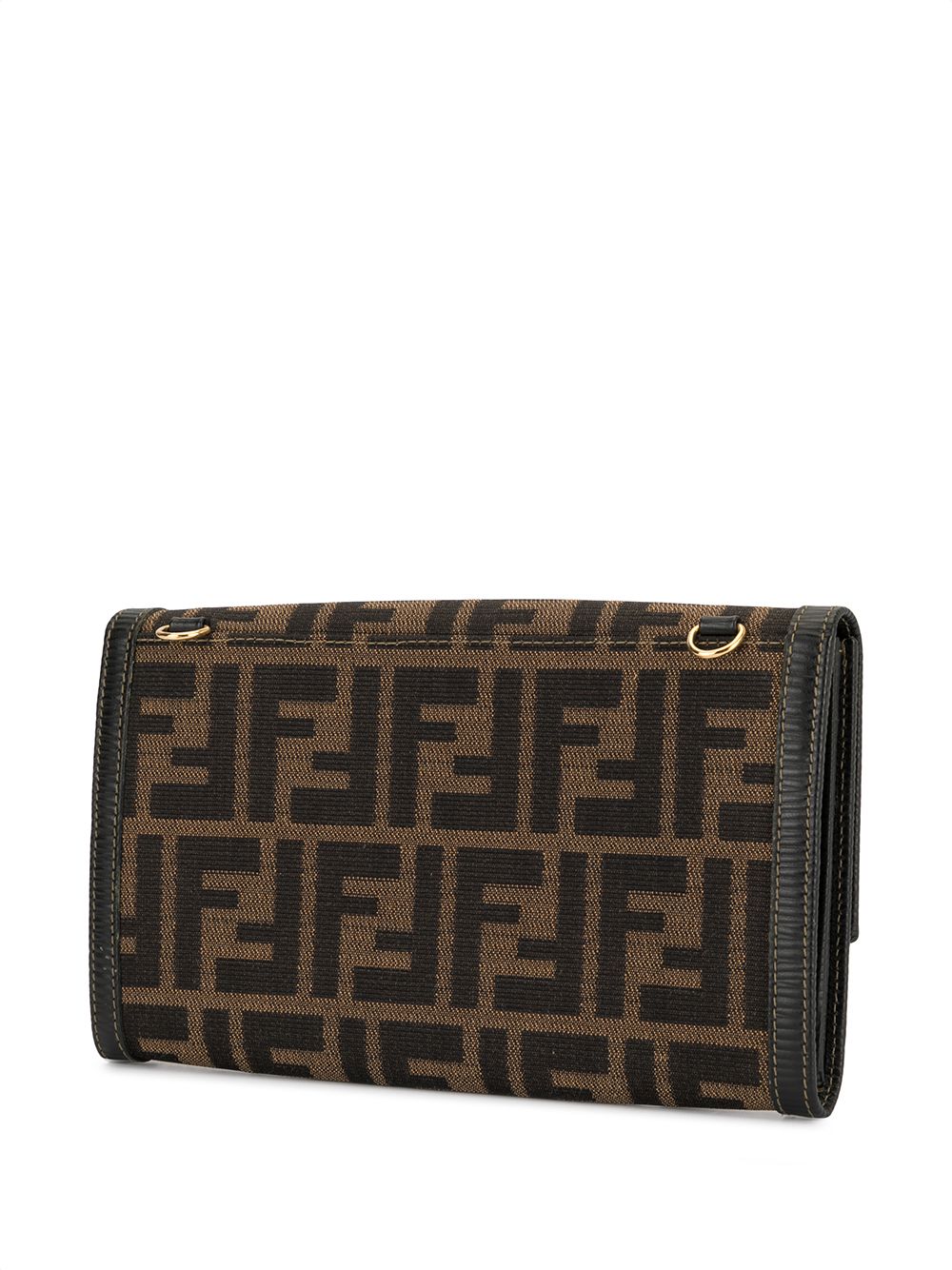 фото Fendi pre-owned сумка на плечо с узором zucca