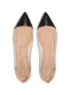 Gianvito Rossi pointed clear panel pumps