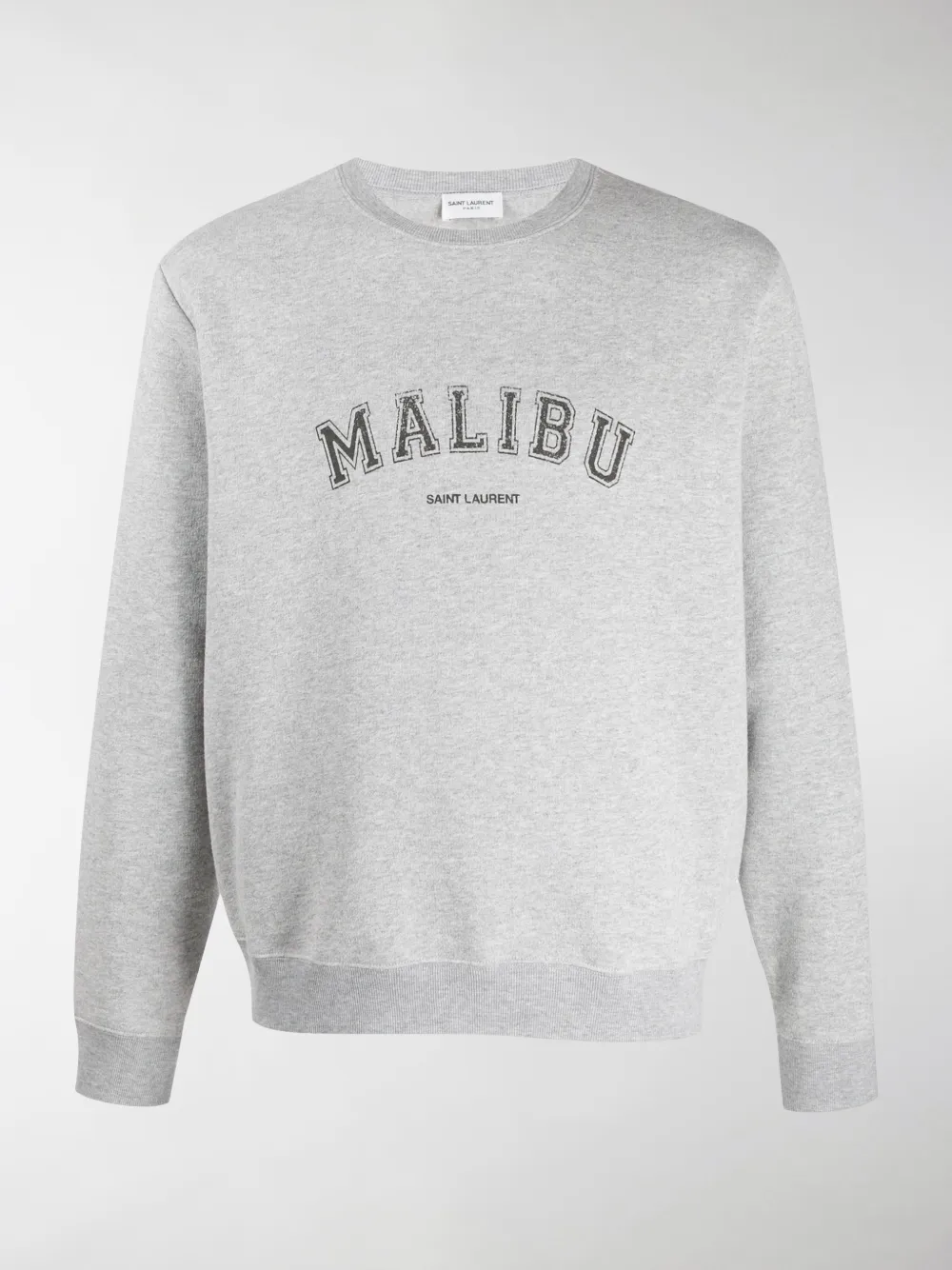 SAINT LAURENT MALIBU COTTON-BLEND SWEATSHIRT,612043YBPZ214570504