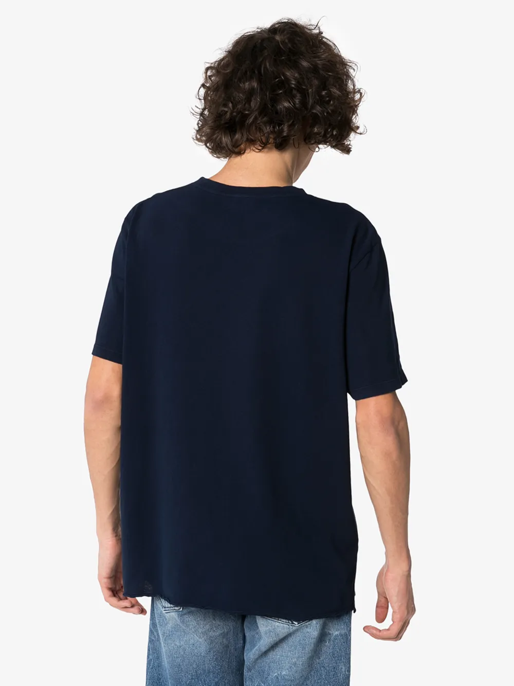 SAINT LAURENT SAINT LAURENT MALIBU LOGO T-SHIRT,603280YBPX214570520