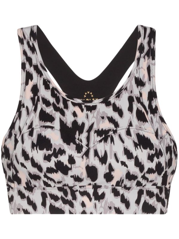 cheetah print sports bra