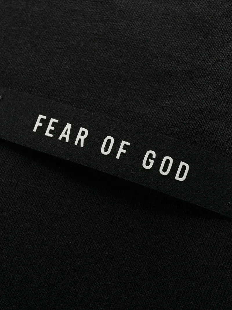 fear of god logo印花超大款t恤