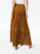 Johanna Ortiz tiered graphic-print maxi skirt