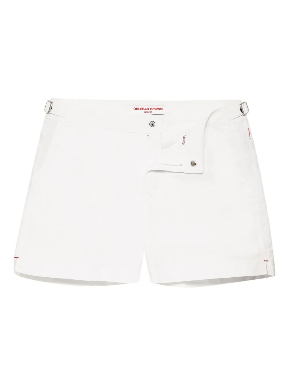 Orlebar Brown setter side strap swim shorts | White | Image 1
