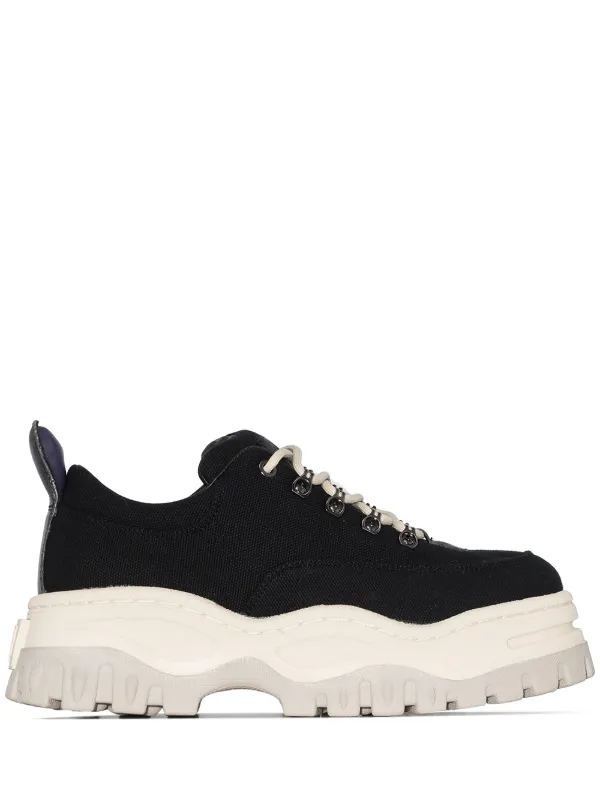 EYTYS Angel leather-trimmed Canvas Sneakers - Farfetch