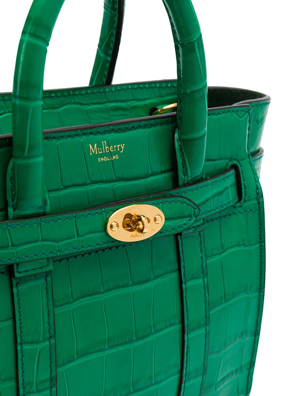 фото Mulberry сумка-тоут Bayswater на молнии