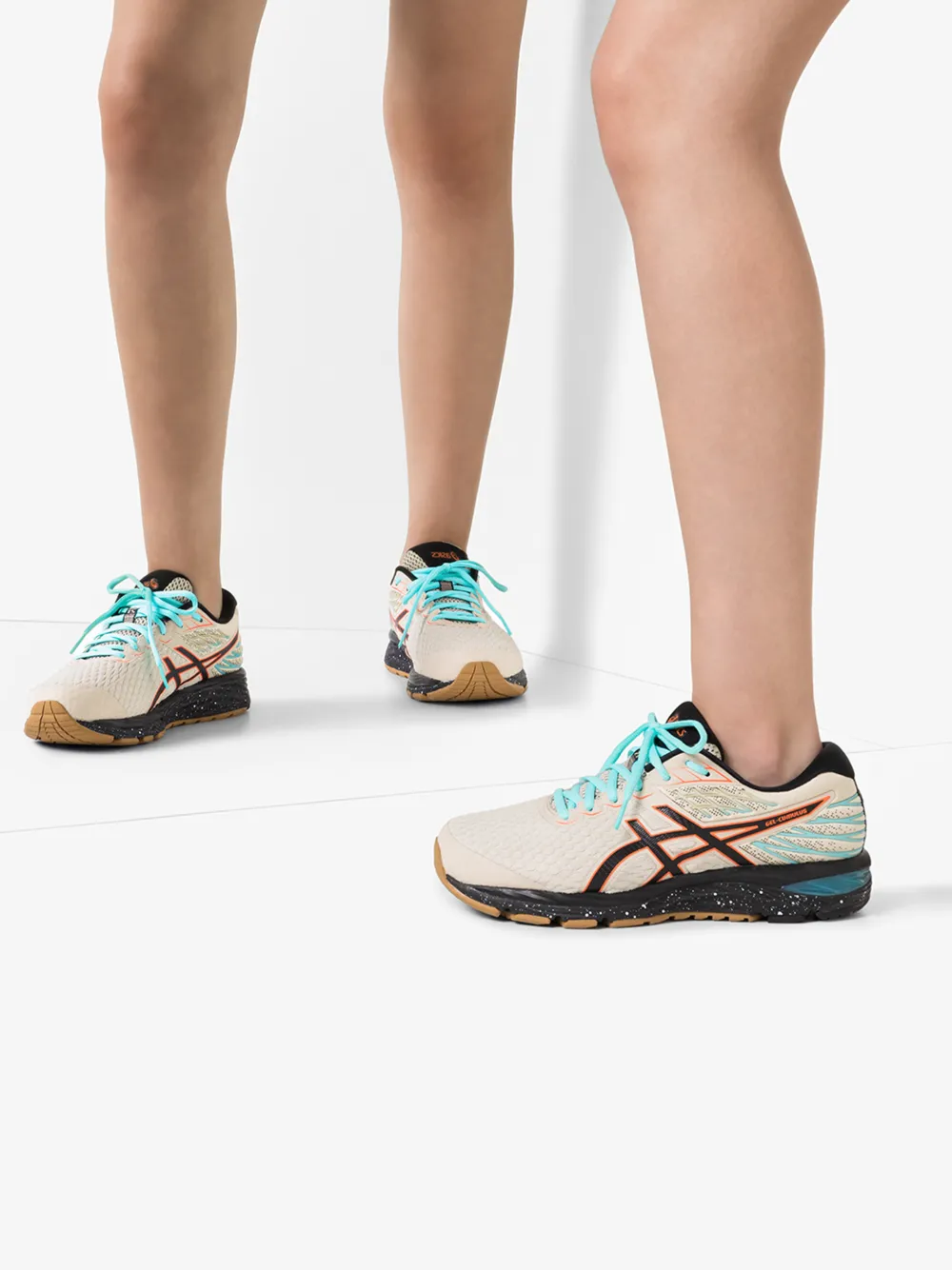 ASICS MULTICOLOURED GEL CUMULUS 21 SNEAKERS,1012A54320014571119