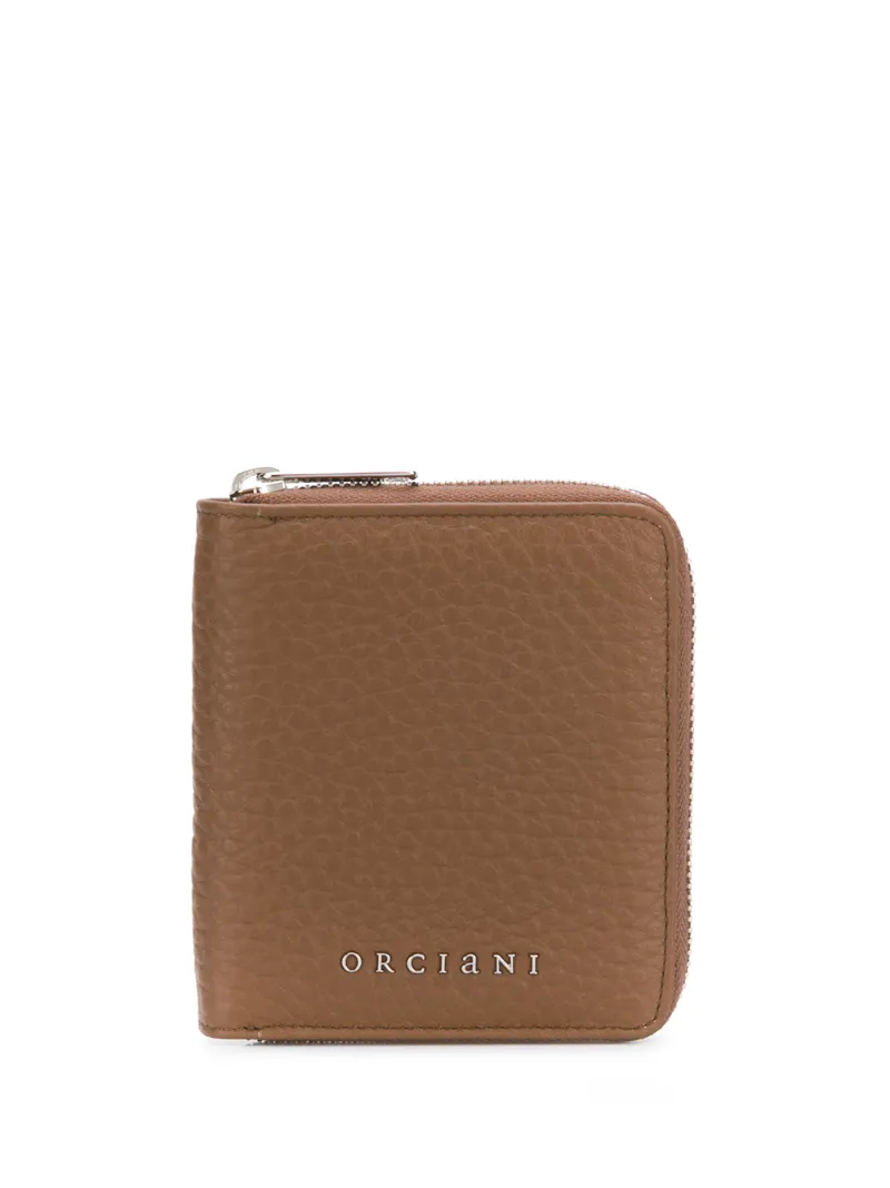 Click to view more detailed imagery on our partner's website Orciani Zip-Around Wallet In Brown