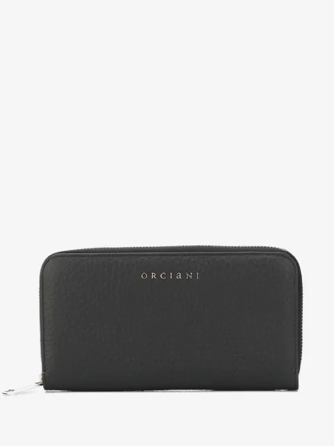 Orciani logo plaque wallet