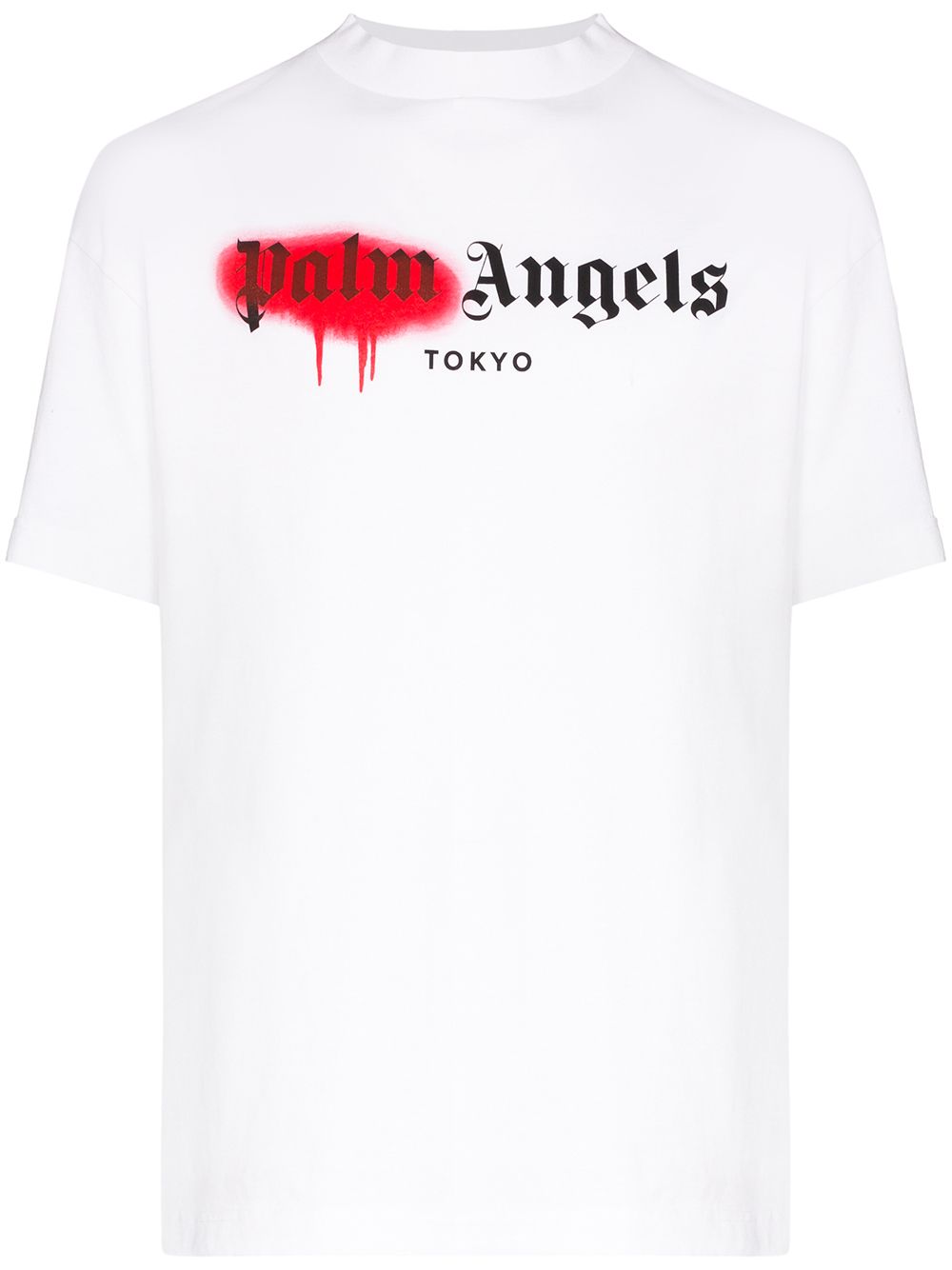 фото Palm angels футболка tokyo с логотипом