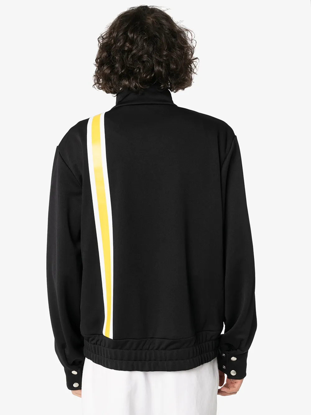 PALM ANGELS MONOGRAM STRIPED TRACK JACKET,PMBD027S20384031106014571640