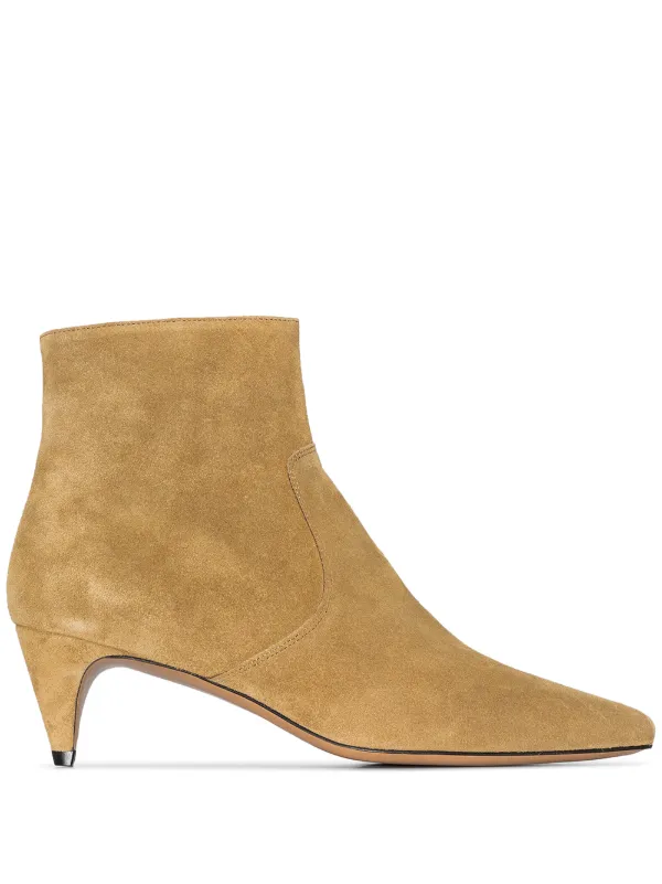 isabel marant leopard boots