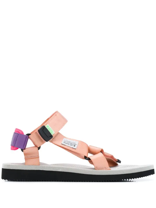 multi strap flat sandals