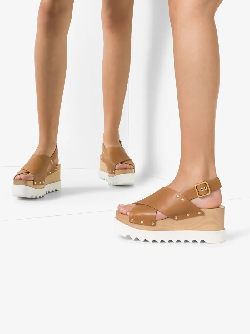STELLA MCCARTNEY ELYSE PLATFORM SANDALS
