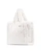 STAND STUDIO Lola faux fur tote bag