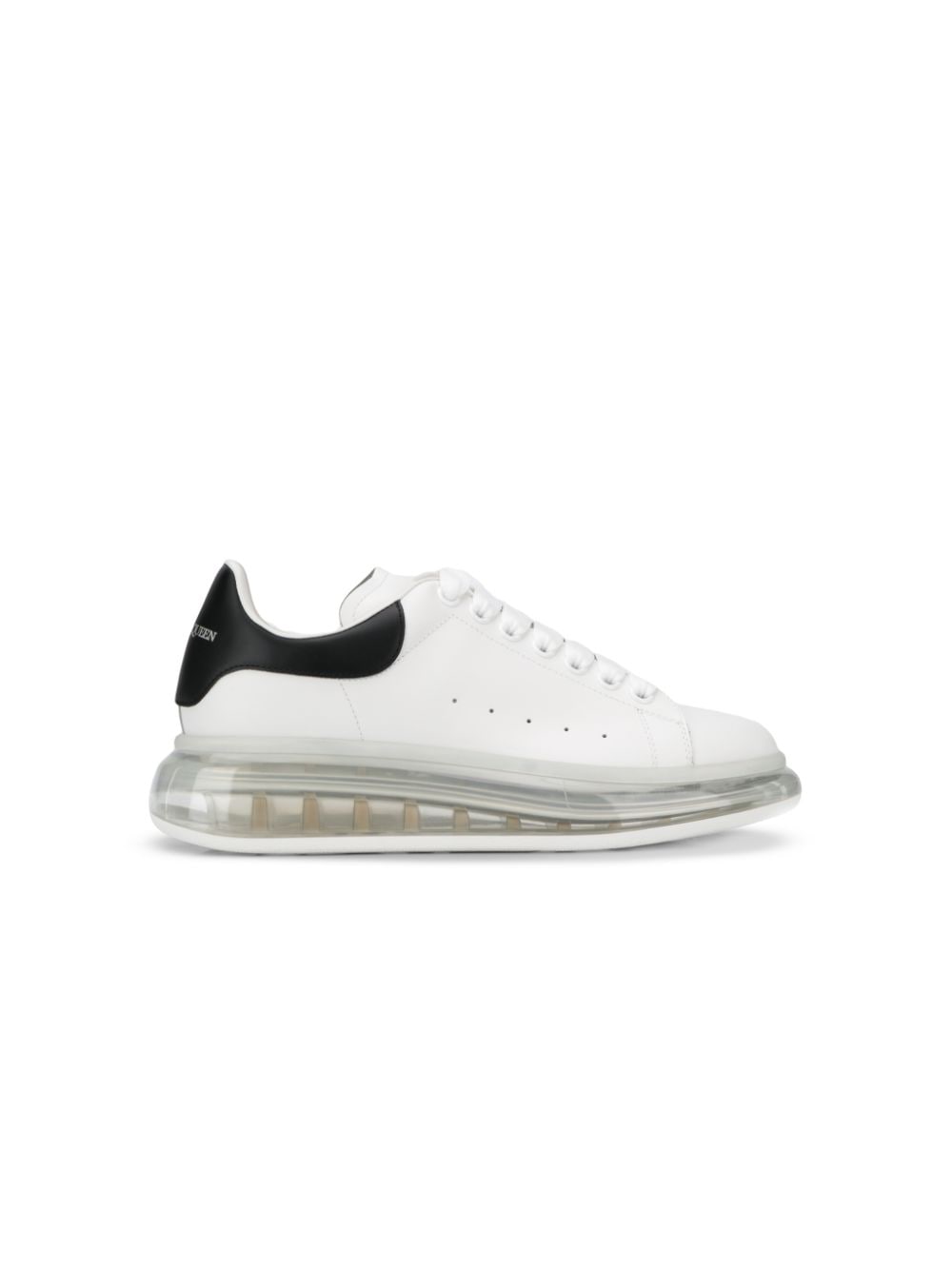 Alexander Mcqueen Oversized Runner Sneakrs In White