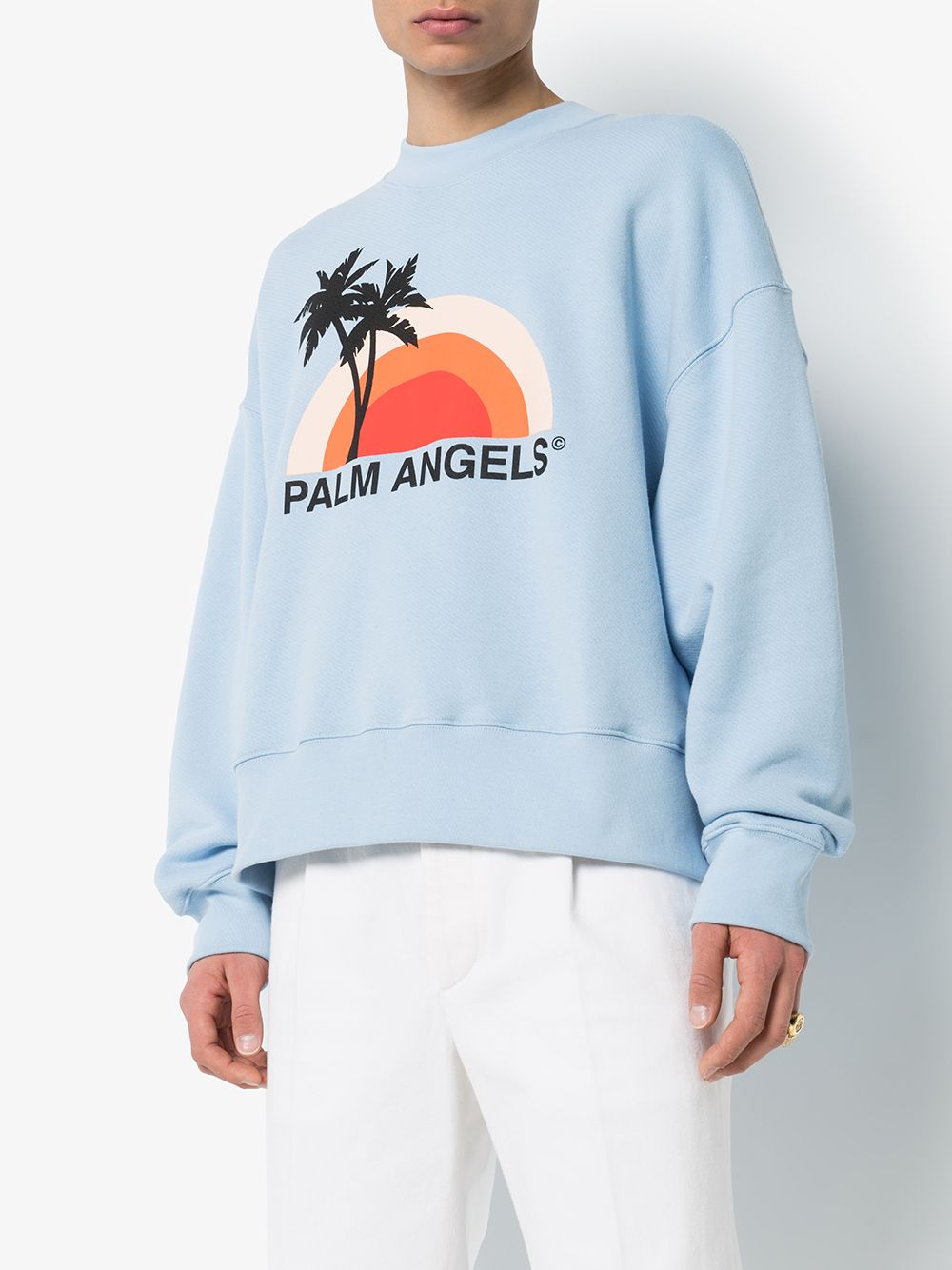 фото Palm angels свитер с принтом