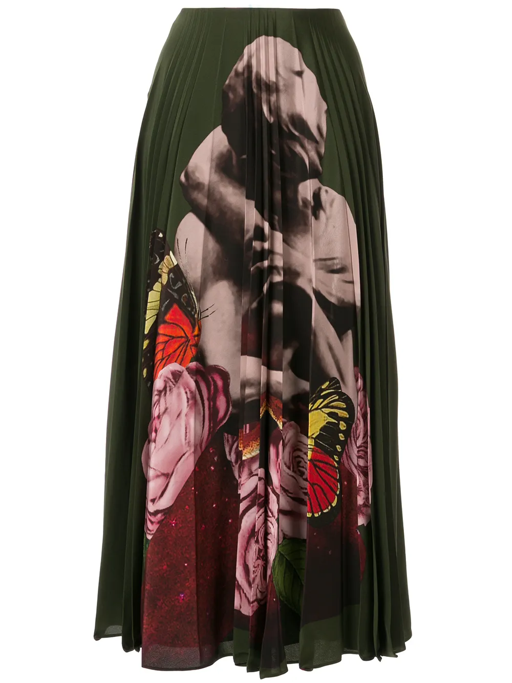 Valentino Garavani x Undercover Lovers rok Groen