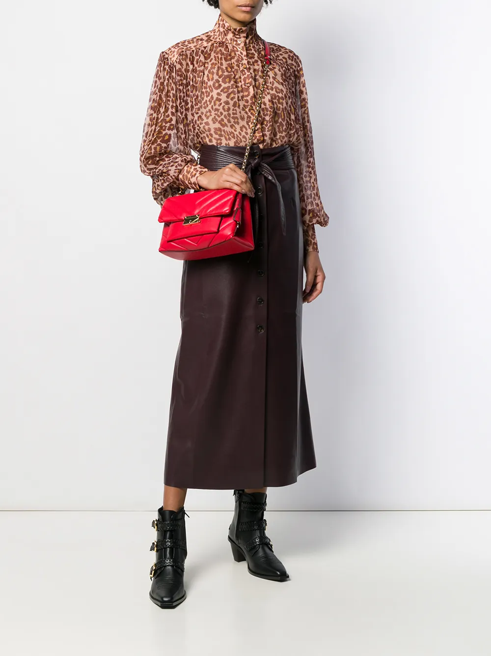 michael kors cece red