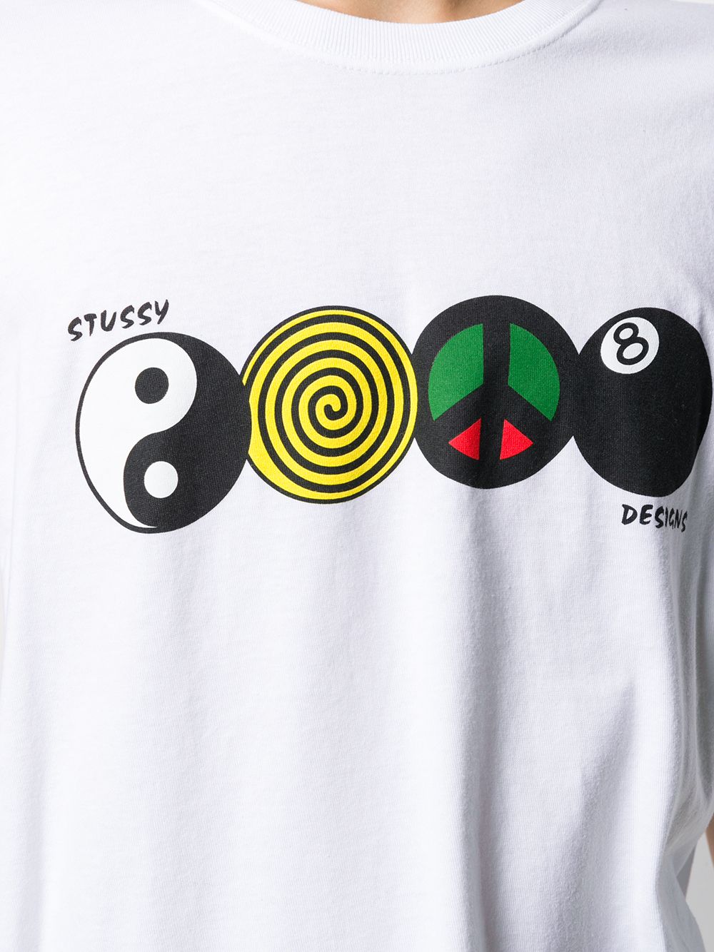 stussy yin yang t shirt