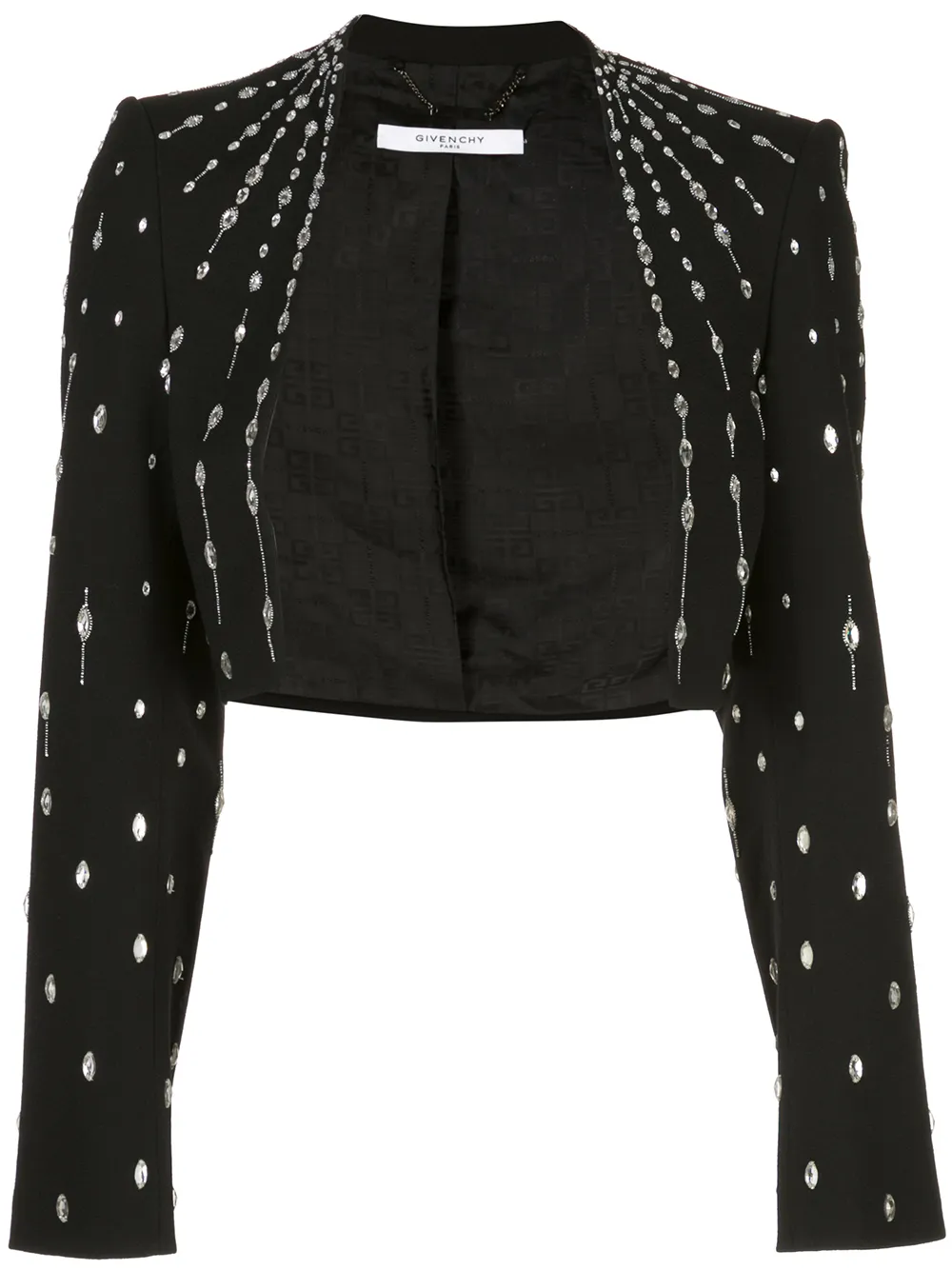 Image 1 of Givenchy embellished cropped jacket
