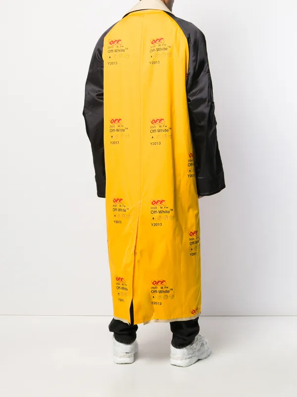 Off-White Industrial Oversized Trench Coat - Farfetch