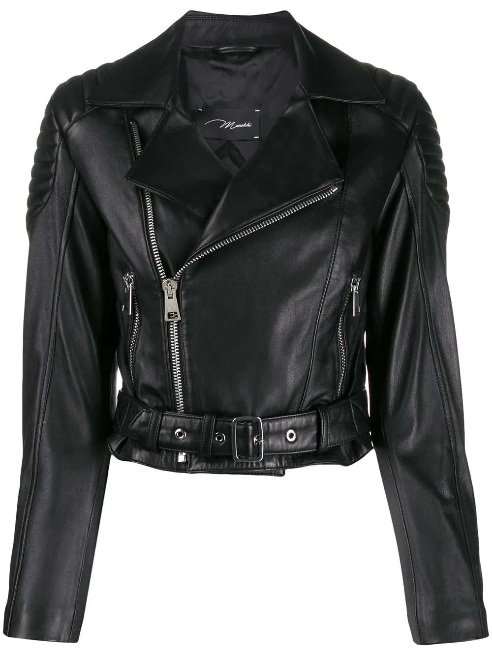 Manokhi Cropped-Bikerjacke Ht9wx Dv2B7 Manokhi Cropped-Bikerjacke Ht9wx Dv2B7