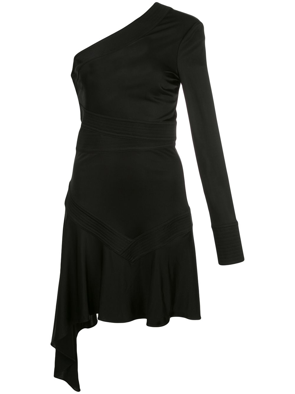 Alexis Gaja Asymmetric Dress In Black