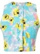 Image 1 of Chanel Pre-Owned floral print cropped top