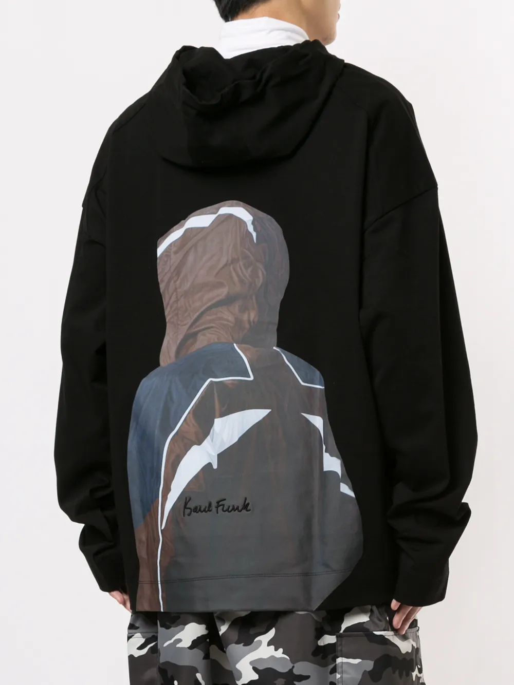 Juun.J Hoodie Zwart