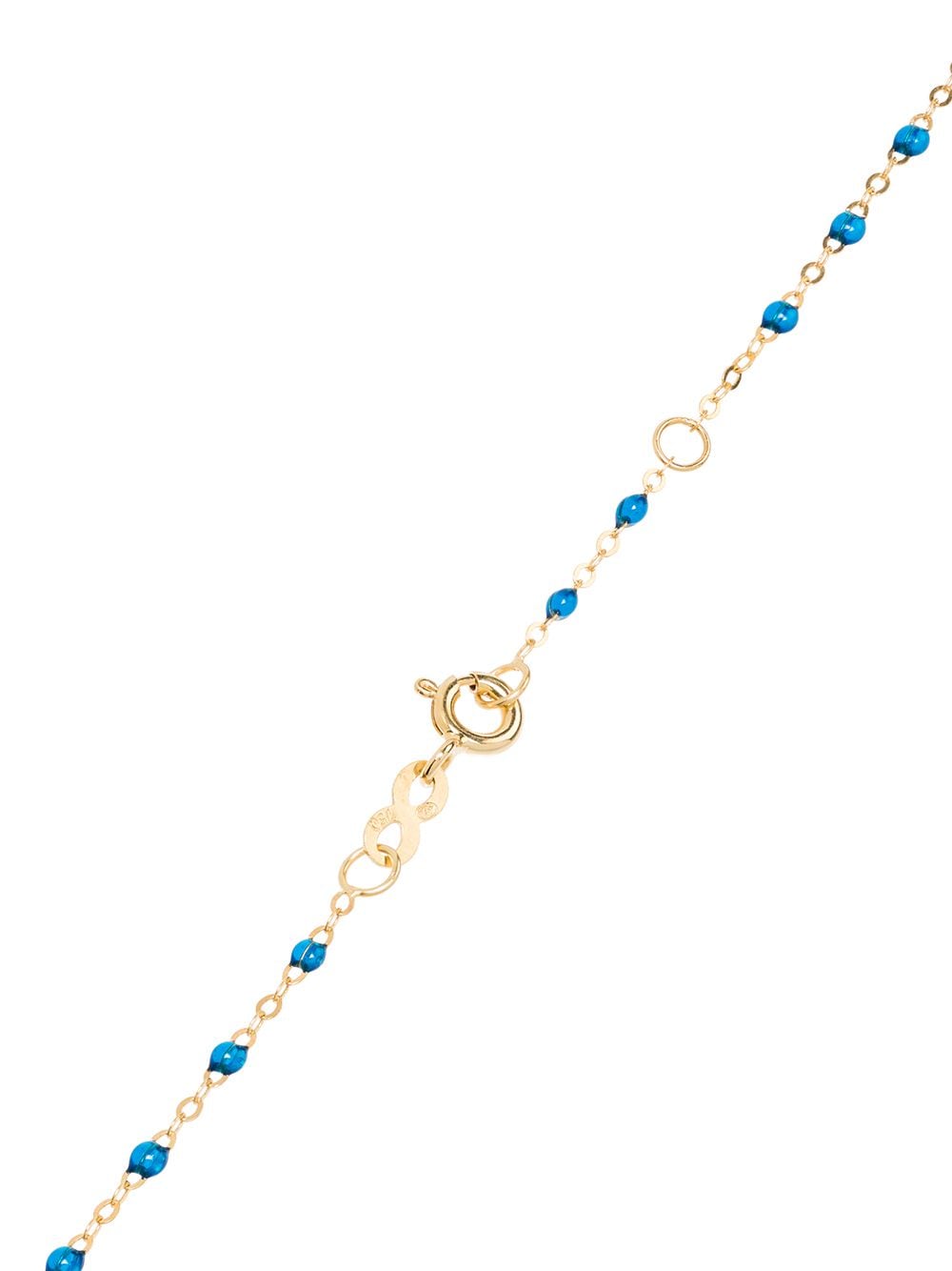 Shop Gigi Clozeau 18kt Yellow Gold Blue Diamond Necklace In 14 Blue
