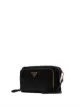 Prada panelled nylon and leather mini bag