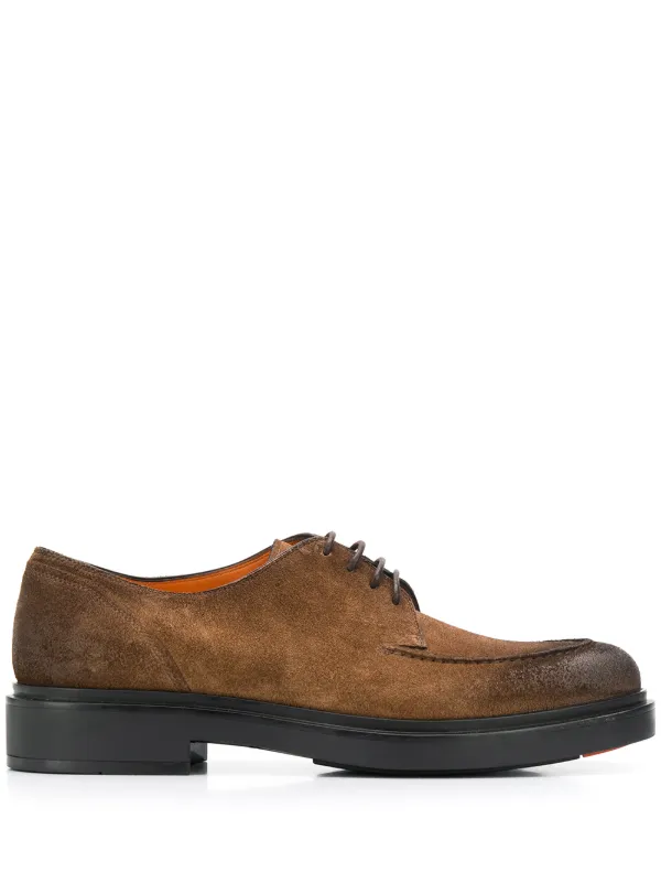santoni lace up shoes