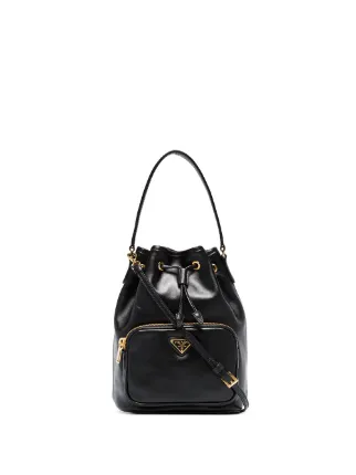 prada drawstring bucket bag