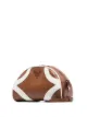 Prada tonal logo plaque bowling bag