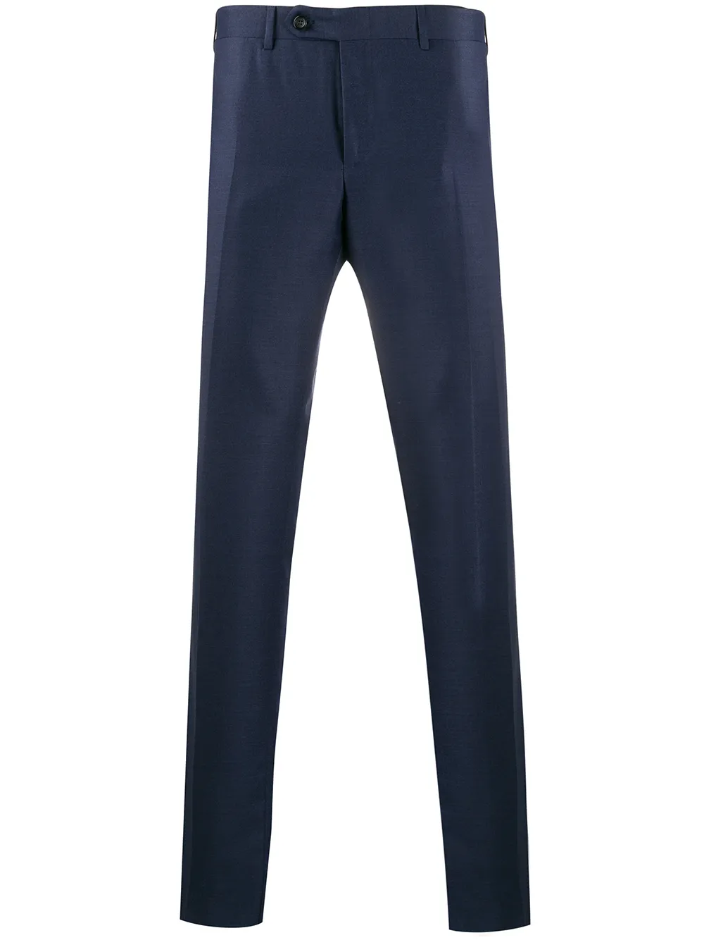 Canali Straight pantalon Blauw